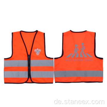 Ansi atmungsaktives Hi-Vis Reflective Tape Kindersicherheitsweste